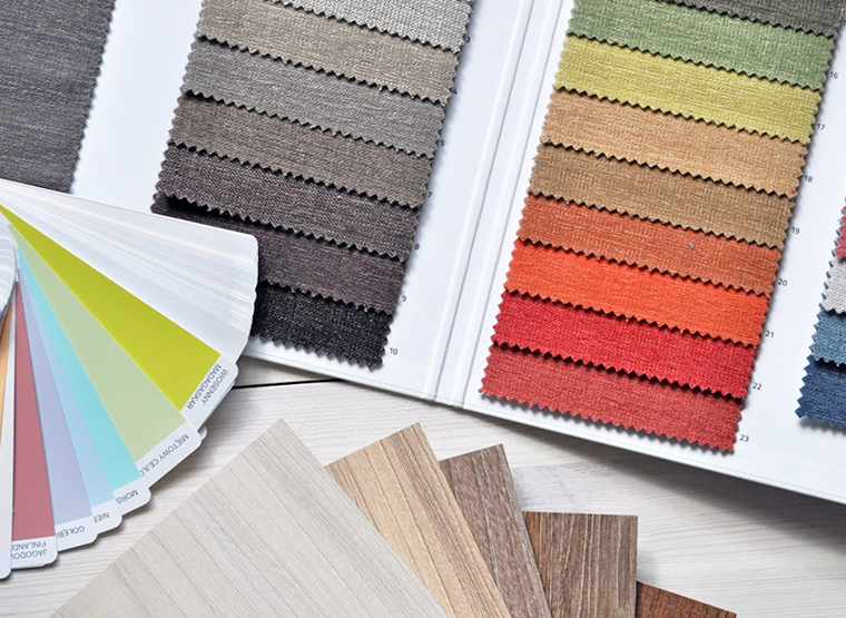 FABRICS, MATERIALS & FINISHES